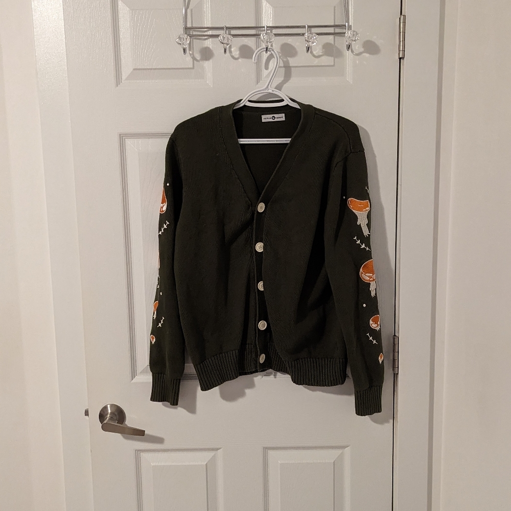 Carmico mushroom cardigan